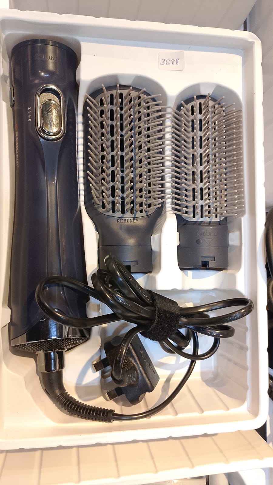 Rebune hair styler with ionic technology