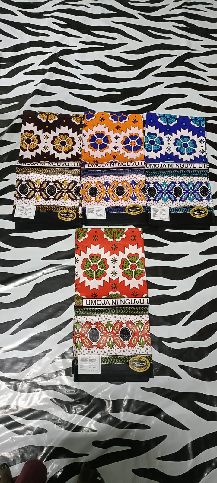 TRADITIONAL & CULTURAL LESOS(PAIR) FABRIC PRINTS