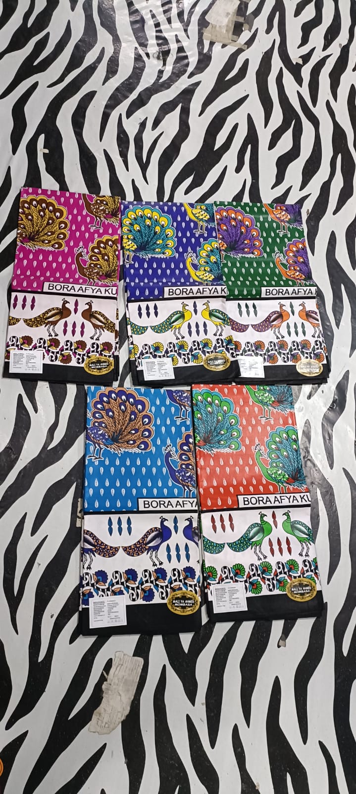 TRADITIONAL & CULTURAL LESOS(PAIR) FABRIC PRINTS