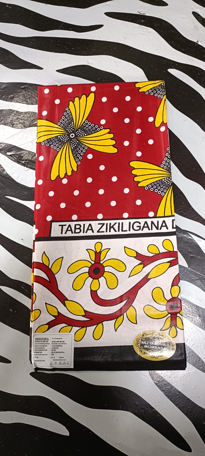 TRADITIONAL & CULTURAL LESOS(PAIR) FABRIC PRINTS