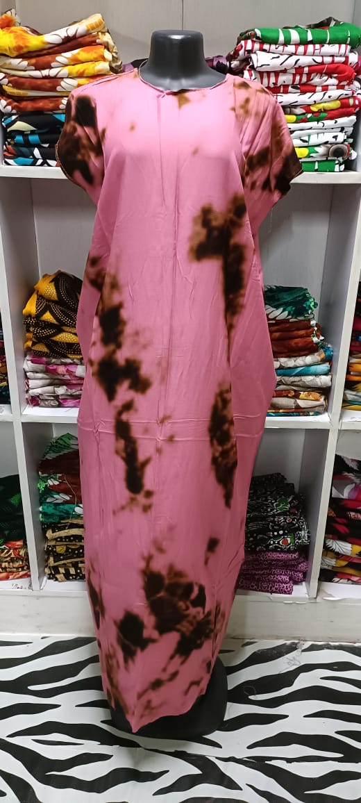 BAHWEIN DRESS TRADITIONAL & CULTURAL SWAHILI DERAS FREE SIZE RANDOM PRINT