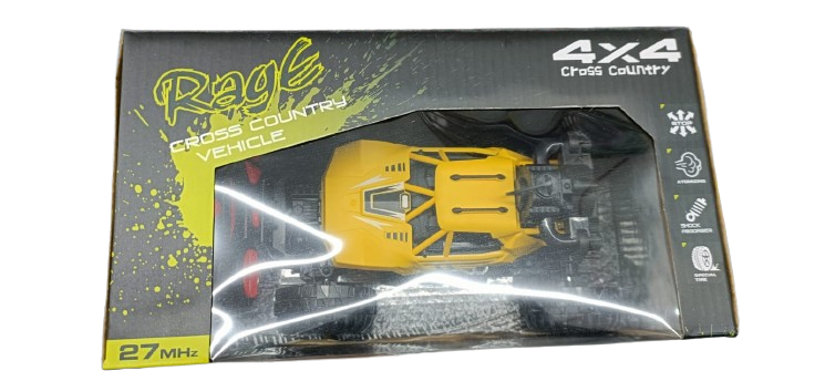 REMOTE CONTROLLED CROSS-COUNTRY TOY RACE CARS