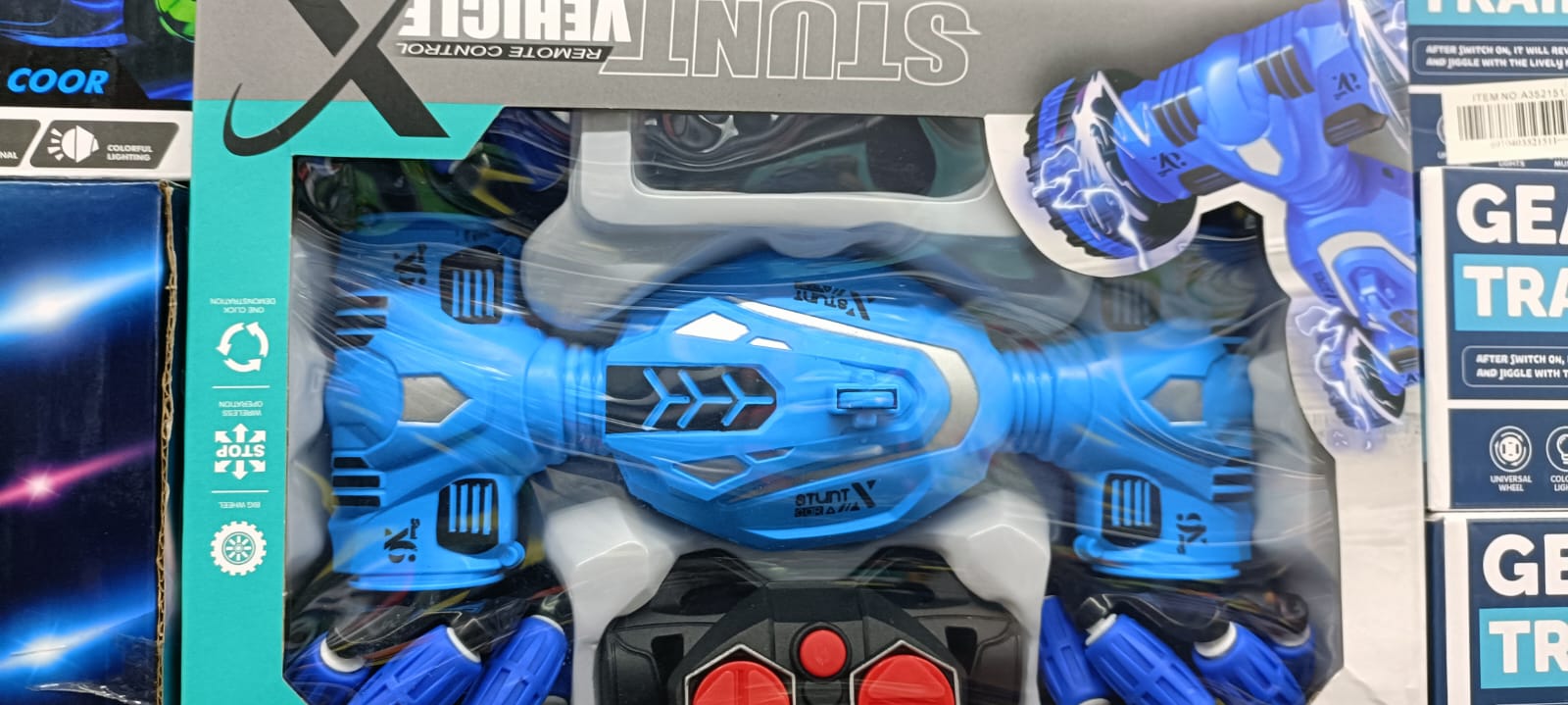 REMOTE CONTROL STUNT VEHICLE WIRELESS OPERATION OF TYRES SPORTS CARS