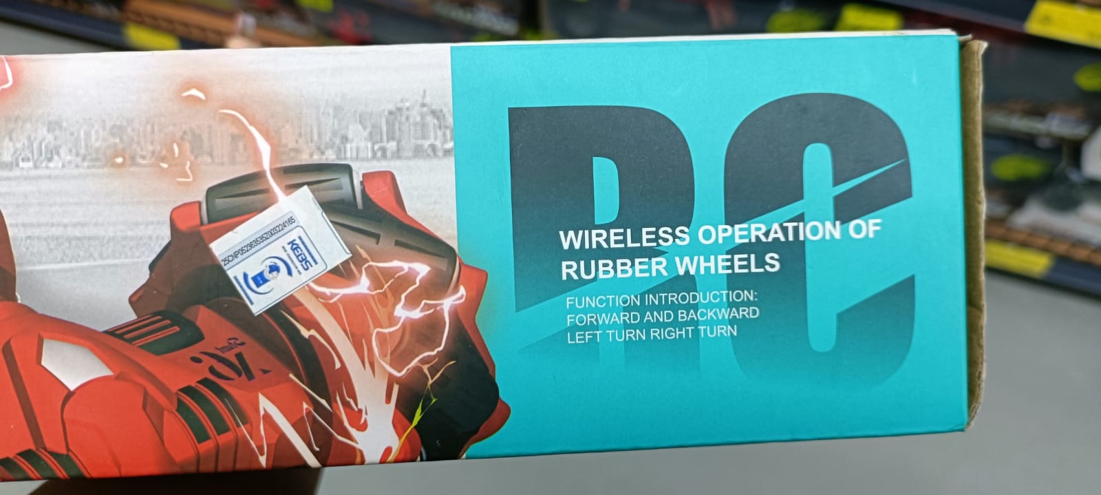REMOTE CONTROL STUNT VEHICLE WIRELESS OPERATION OF TYRES SPORTS CARS