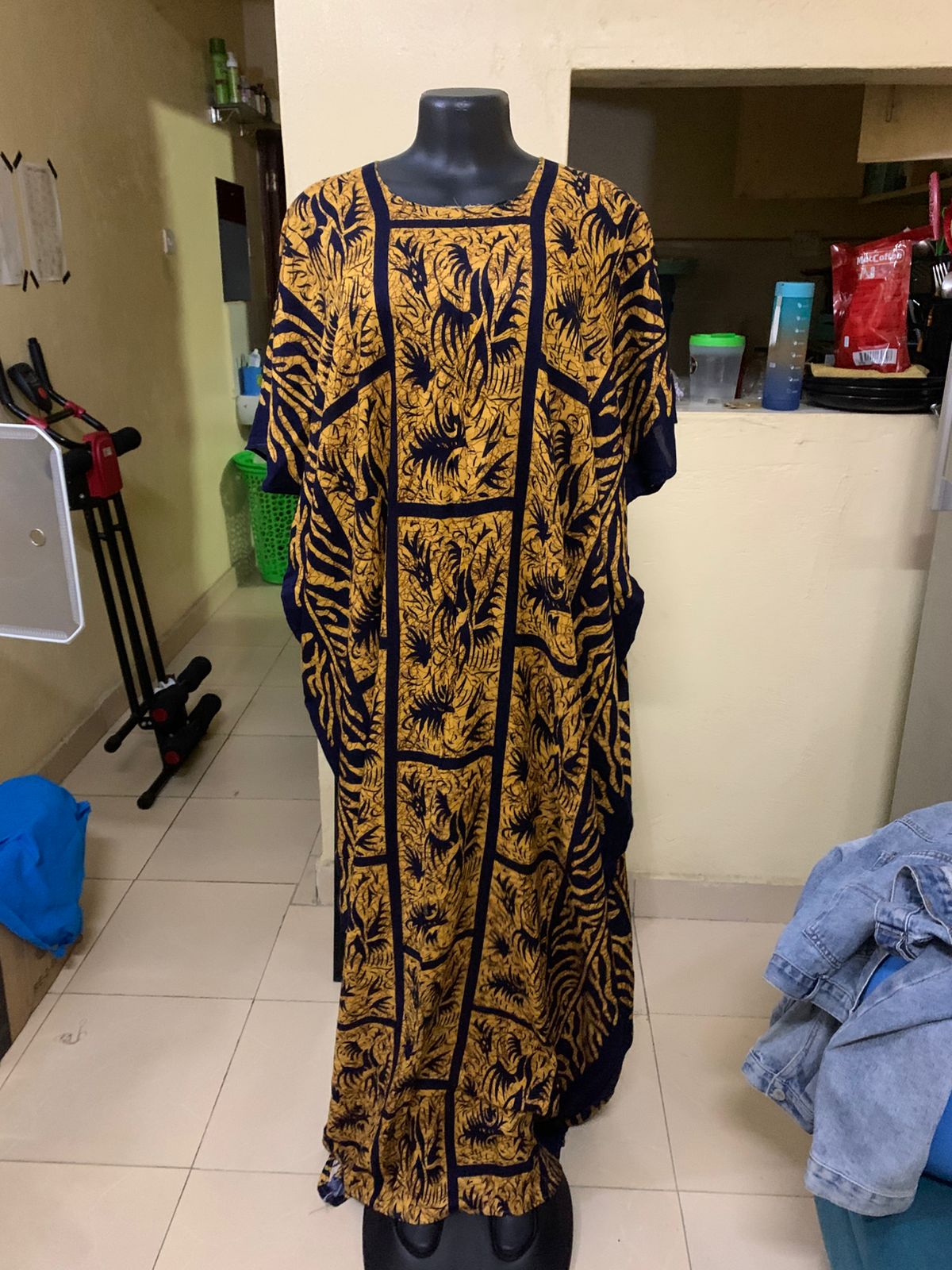 Swahili Dera | Kenyan dera dress | Dira | African Kaftan | Somali Baati | Plus Size Lounge Wear | Summer African Dress | Free Size Dress