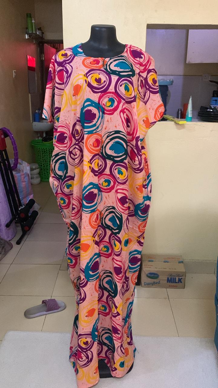 Swahili Dera | Kenyan dera dress | Dira | African Kaftan | Somali Baati | Plus Size Lounge Wear | Summer African Dress | Free Size Dress
