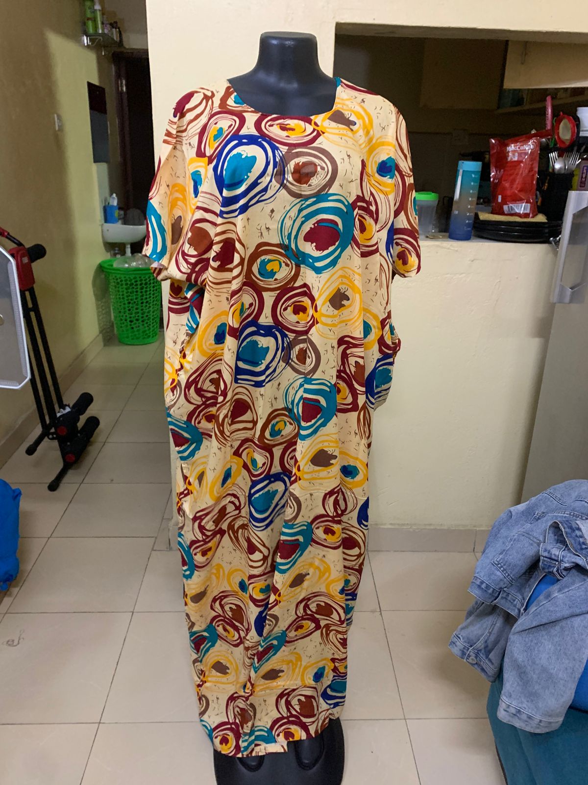 Swahili Dera | Kenyan dera dress | Dira | African Kaftan | Somali Baati | Plus Size Lounge Wear | Summer African Dress | Free Size Dress
