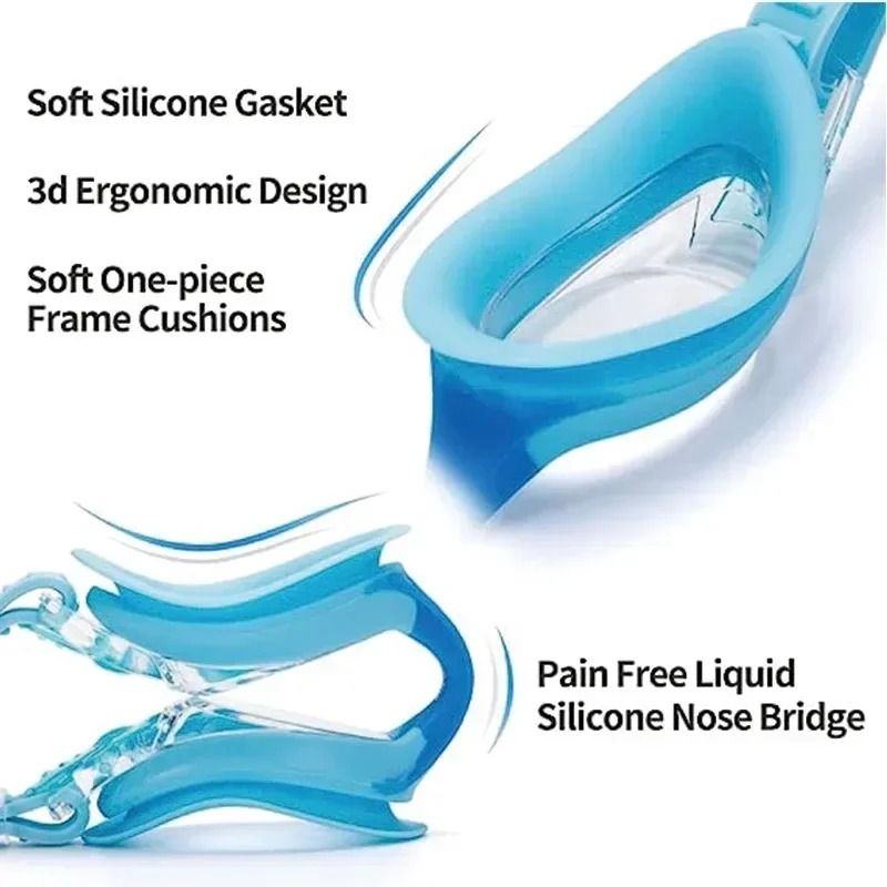 Kids Swimming Goggles Waterproof Anti Fog UV Professional Diving Swimming Glasses Eyewear Children Pool Tool Glasses