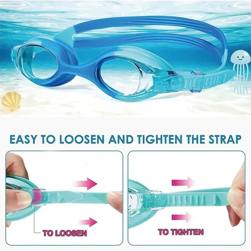 Kids Swimming Goggles Waterproof Anti Fog UV Professional Diving Swimming Glasses Eyewear Children Pool Tool Glasses