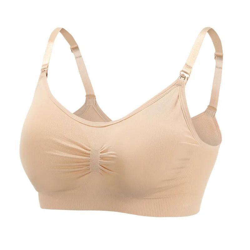 Maternity Bras Wirefree Nursing Bra Panties Set Pregnancy Clothes Prevent Sagging Breastfeeding Women's Breathable Lactancia Bra