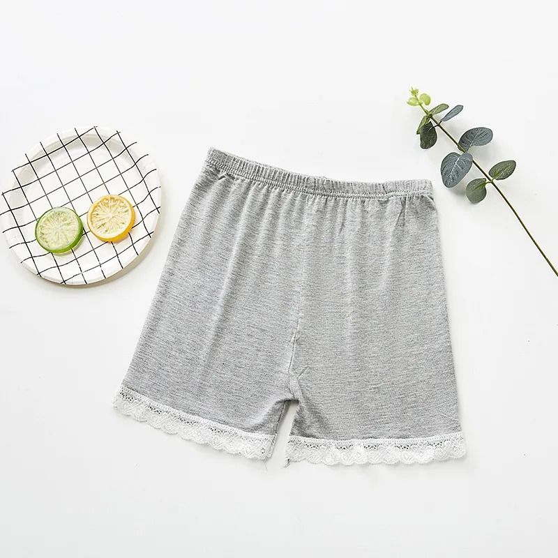 Girls Lace Safety Shorts Pants Underwear Leggings Girls Boxer Briefs Short Beach Pants For Children 3-13 Years Old