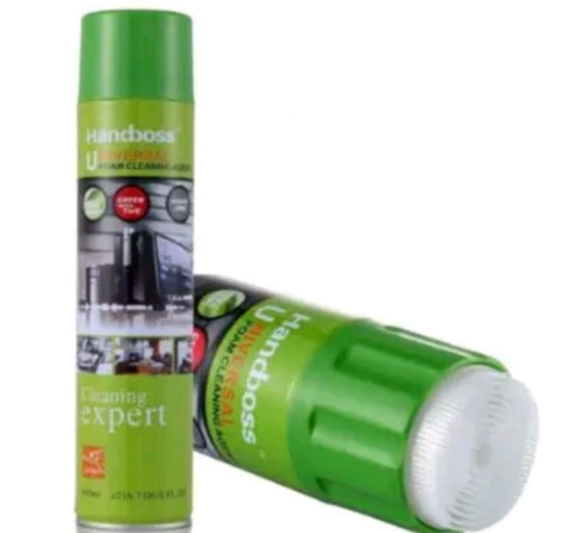 Multipurpose Foam Cleaner, Ideal for Cleaning Laptops, Office Furnture, Car Upholstery, Home Upholstery, Gadgets, Shoes and Metal Equipment