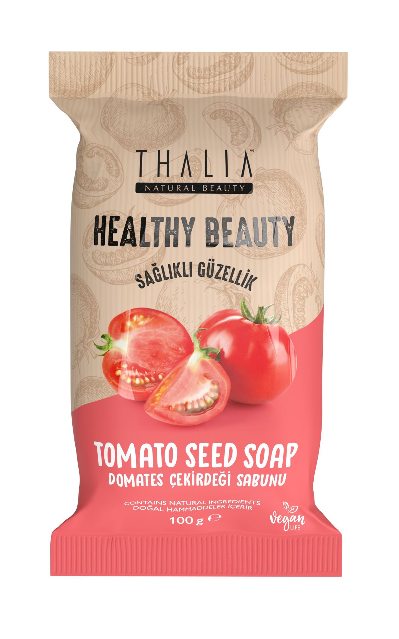 HEALTH&BEAUTY TOMATO SEED SOAP