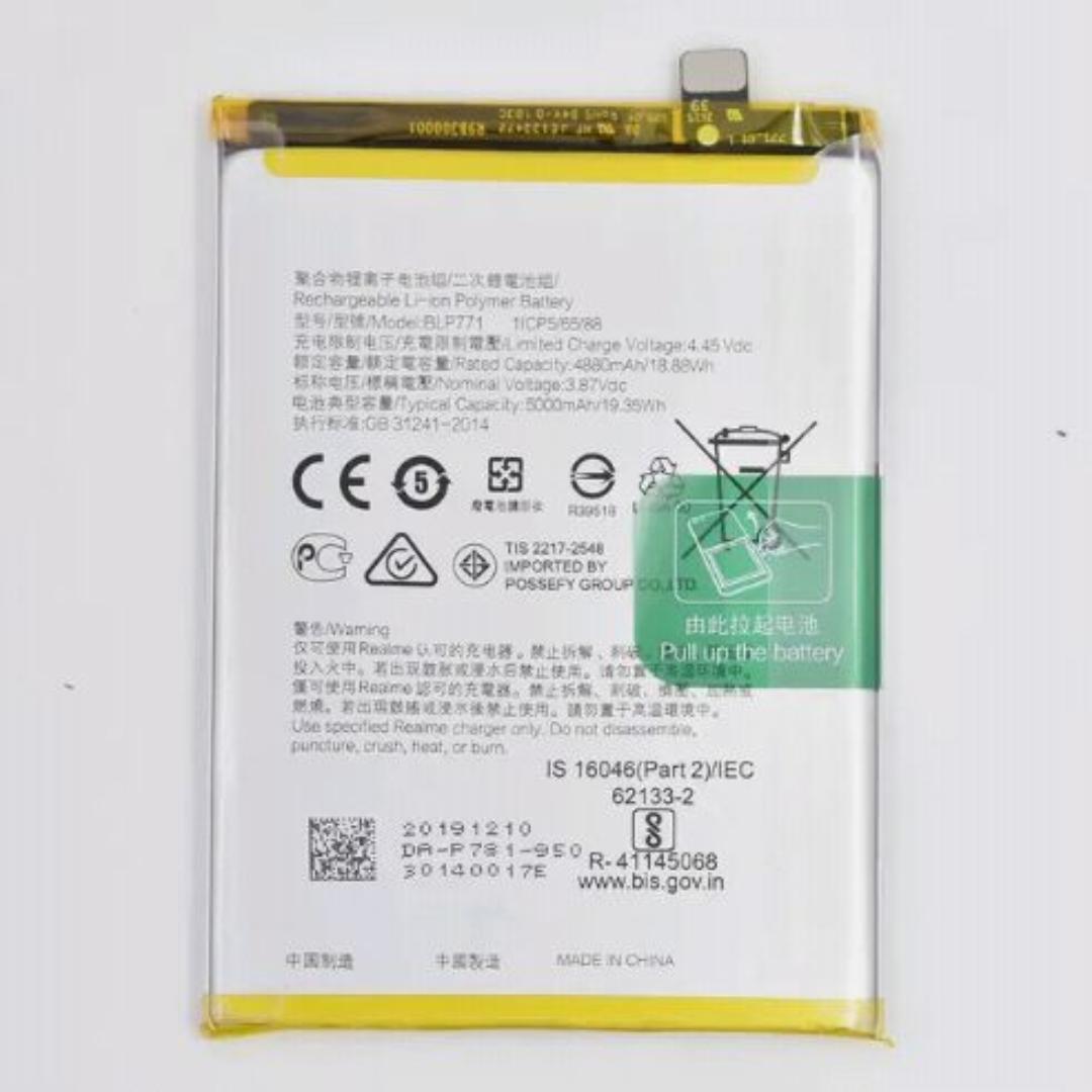 Realme C61 Long lasting Battery lithium polymer - upgrade battery life - Original