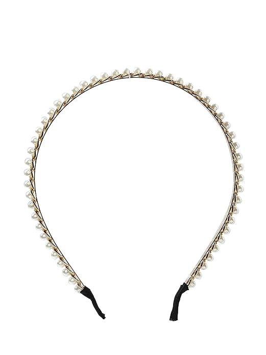 3PCS -Fashion Ladies  Pearl Beads Hair Band Headband for Kids, Girls and women