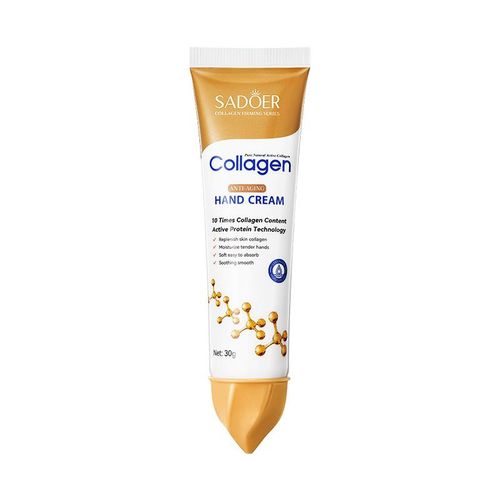 Collagen Anti-wrinkle Hand Cream Skin Soften Nourish Anti-drying Whitening Moisturizing African Skin Care Cracked Repair Products Hand Creams & Lotions - Sadoer