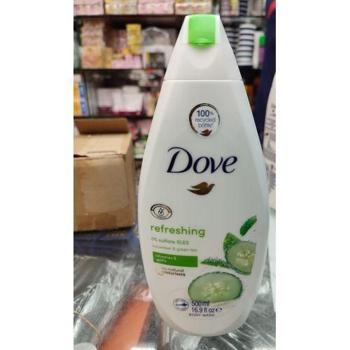 Dove Refreshing Cucumber & Green Tea Shower Gel/Body Wash 500ML
