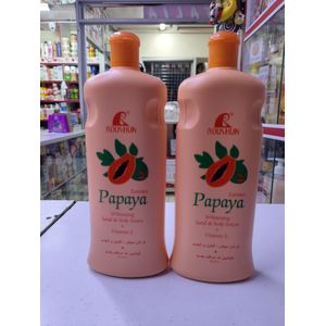 Roushun Papaya Hand / Body Brightening Lotion with Vitamin E.