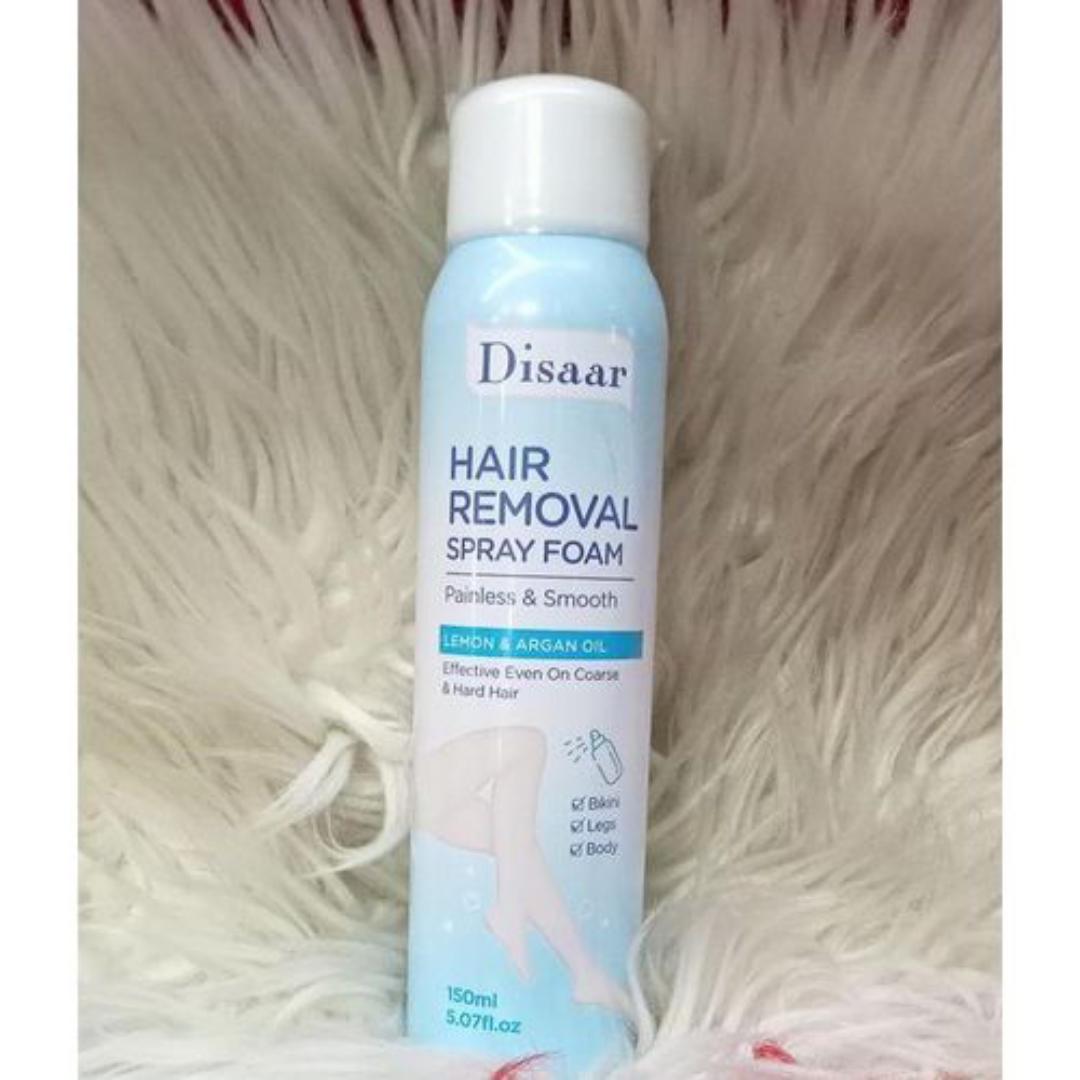 Disaar Hair Removal Spray Foam – Rose & Jojoba Seed Oil