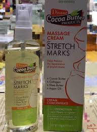 Disaar Cocoa Butter Massage Cream for stretch marks.