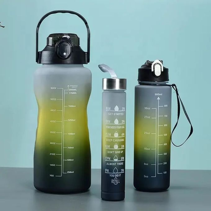3 in 1 Motivational Water Bottles