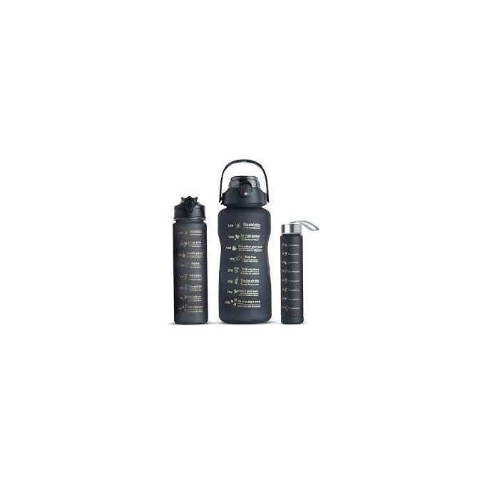 3 in 1 Motivational Water Bottles
