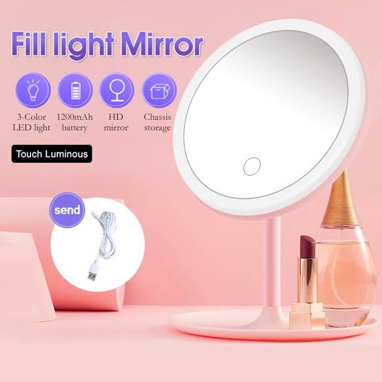 Rechargeable LED Makeup Mirror