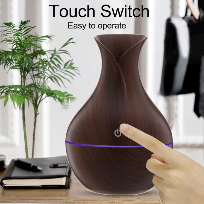 USB Aromatherapy Ultrasonic Humidifier Scent Diffuser + 12pcs Essential Oils.