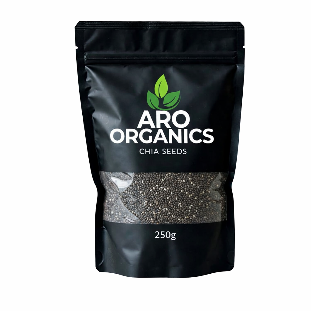 Aro Organics Premium Chia Seeds - 100% Natural Superfood