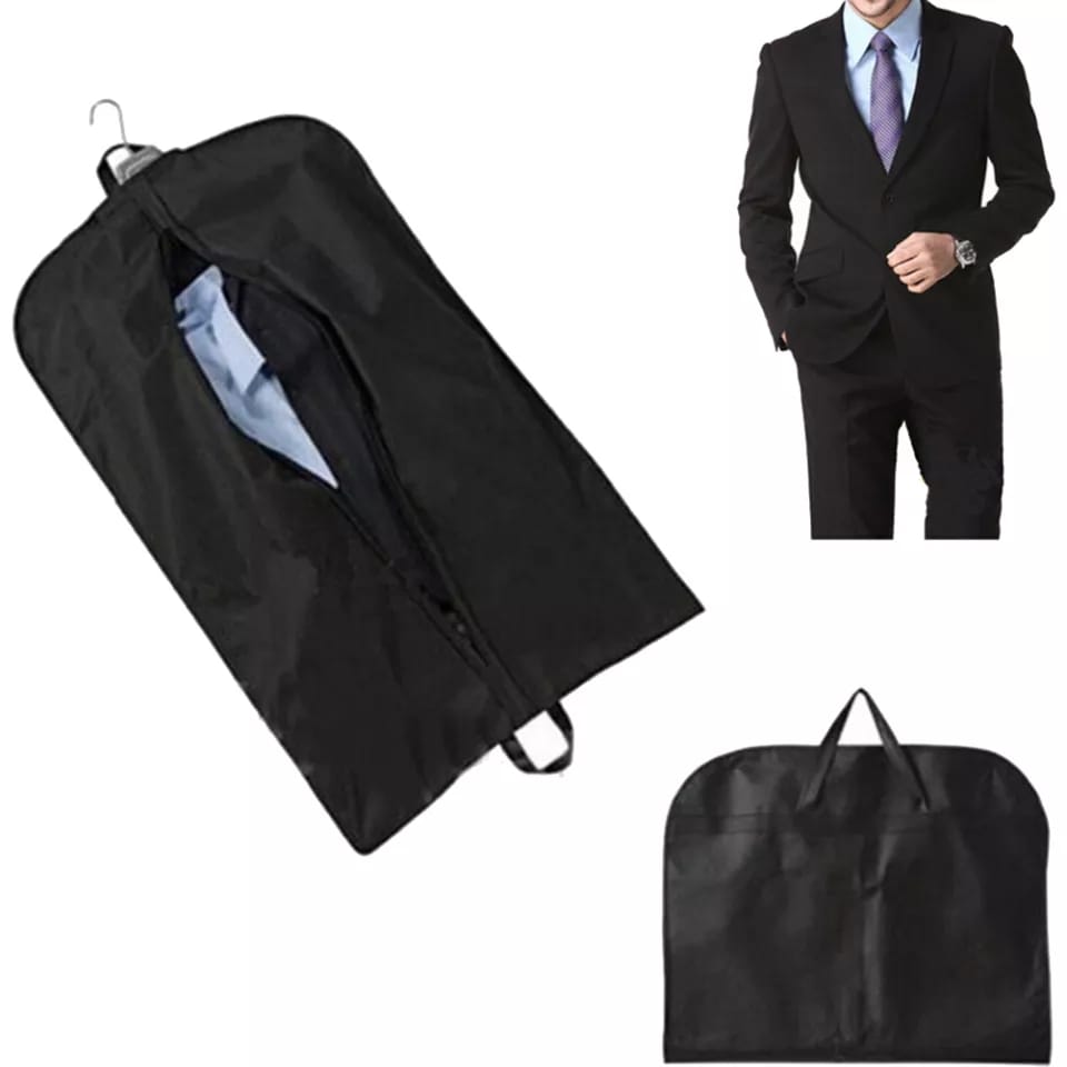 Non-Woven Clothing Dust Cover/clothes storage bags.Made of Polyester material, environmentally friendly, breathable, moisture-proof, waterproof and durable.Smooth and skin-friendly