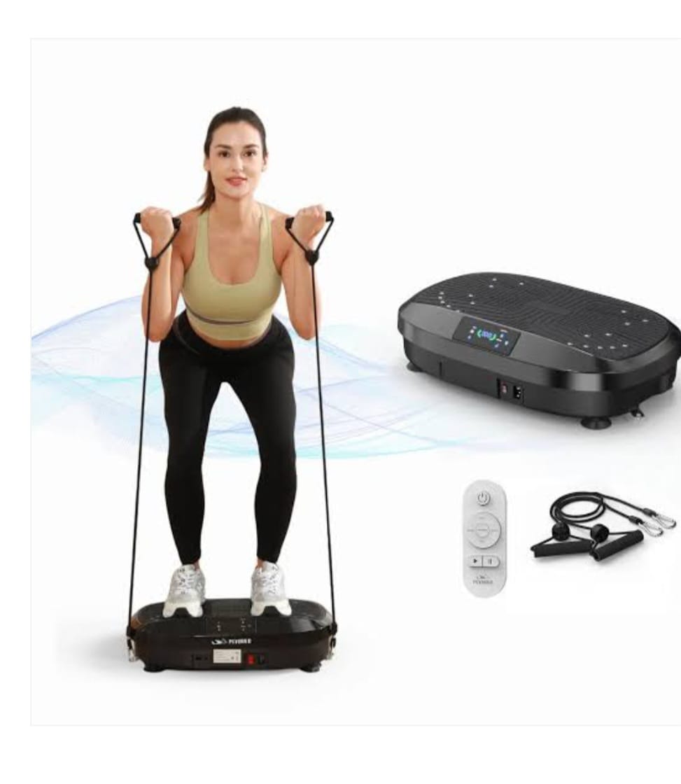 Bluetooth Full body Massage Vibrator.Improves muscle, metabolism, circulation, bone density, lymphatic drainage and reduce joint stress through gentle therapeutic vibrations.Remote easily controls.