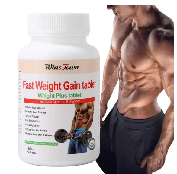 Fast Weight Gain Tablet with Pea Protein | Dietary Supplement for Weight Gain, Muscle Mass, and Increasing Appetite