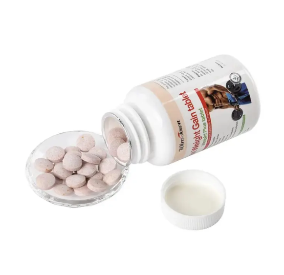 Fast Weight Gain Tablet with Pea Protein | Dietary Supplement for Weight Gain, Muscle Mass, and Increasing Appetite
