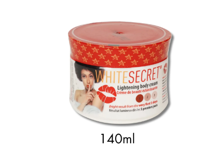 White Secret Lightening Face Body Cream- 140ml