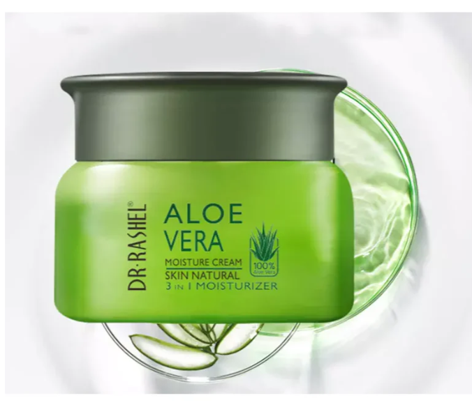 Dr. Rashel Aloe Vera moisture cream- skin natural- 3 In 1 Brightening Moisturizer Facial Cream