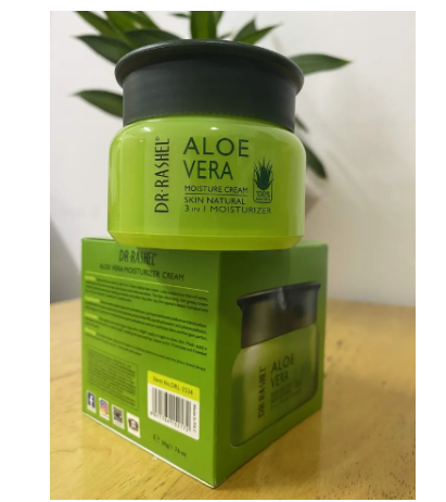 Dr. Rashel Aloe Vera moisture cream- skin natural- 3 In 1 Brightening Moisturizer Facial Cream