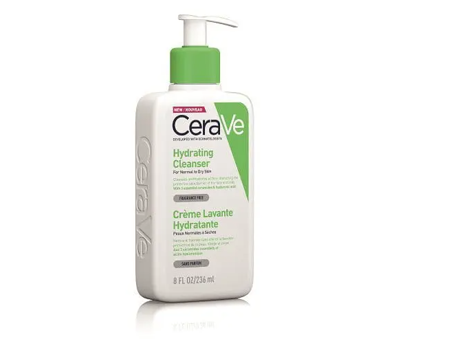 CeraVe Hydrating Facial Cleanser developed with dermatologists fo all skin type (236ml)