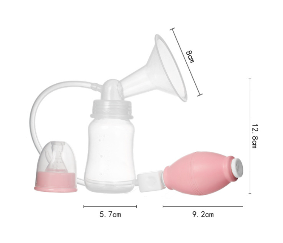 Bottle, mother and baby products, strong manual breast pump, rubber material, hand held breast pump