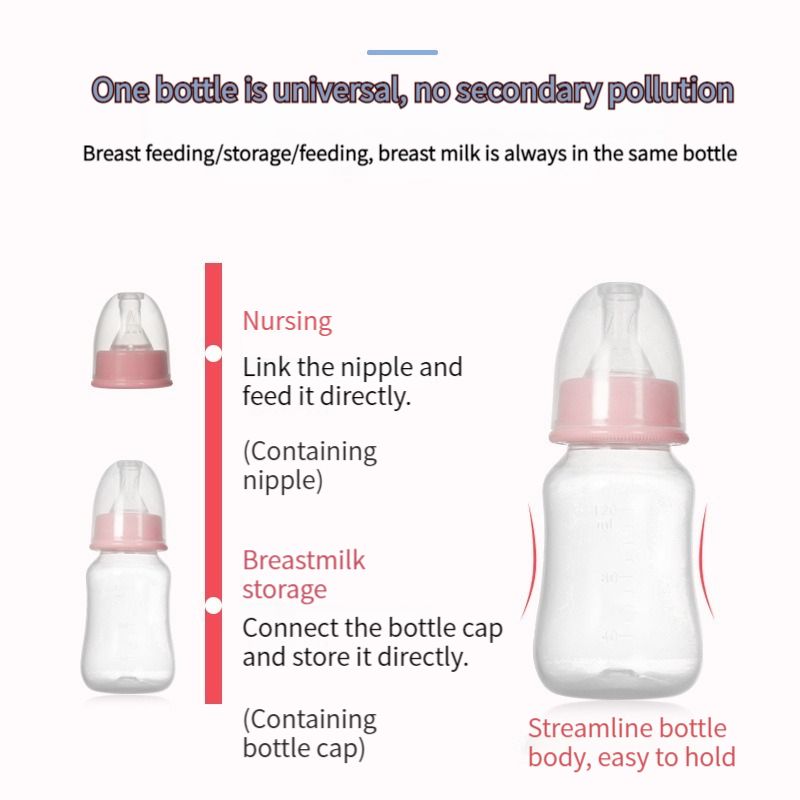 Bottle, mother and baby products, strong manual breast pump, rubber material, hand held breast pump