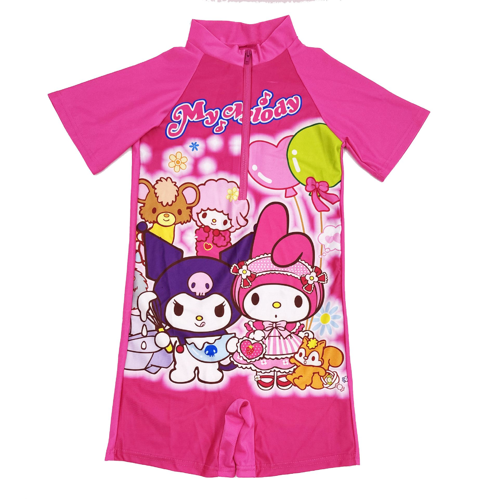 Children's swimsuit, boys' one-piece swimsuit, girls' cartoon beach swimsuit