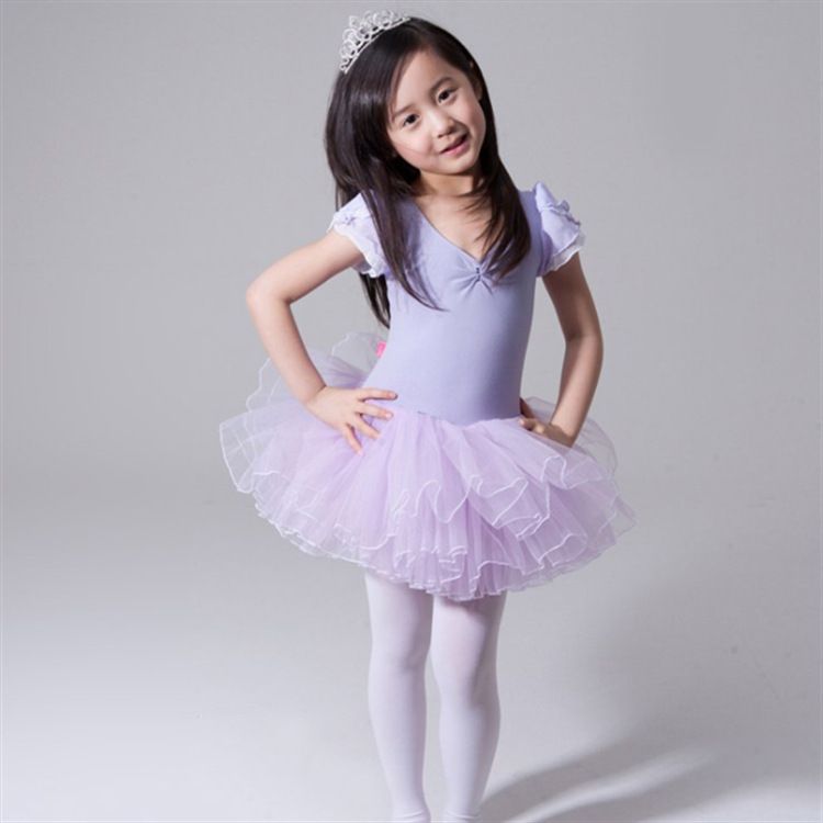 Ballet skirt, children's dance skirt, practice dress, girls' dance dress, performance dress, fluffy skirt, gauze skirt
