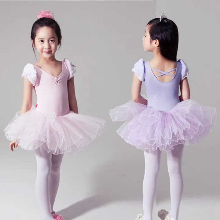 Ballet skirt, children's dance skirt, practice dress, girls' dance dress, performance dress, fluffy skirt, gauze skirt