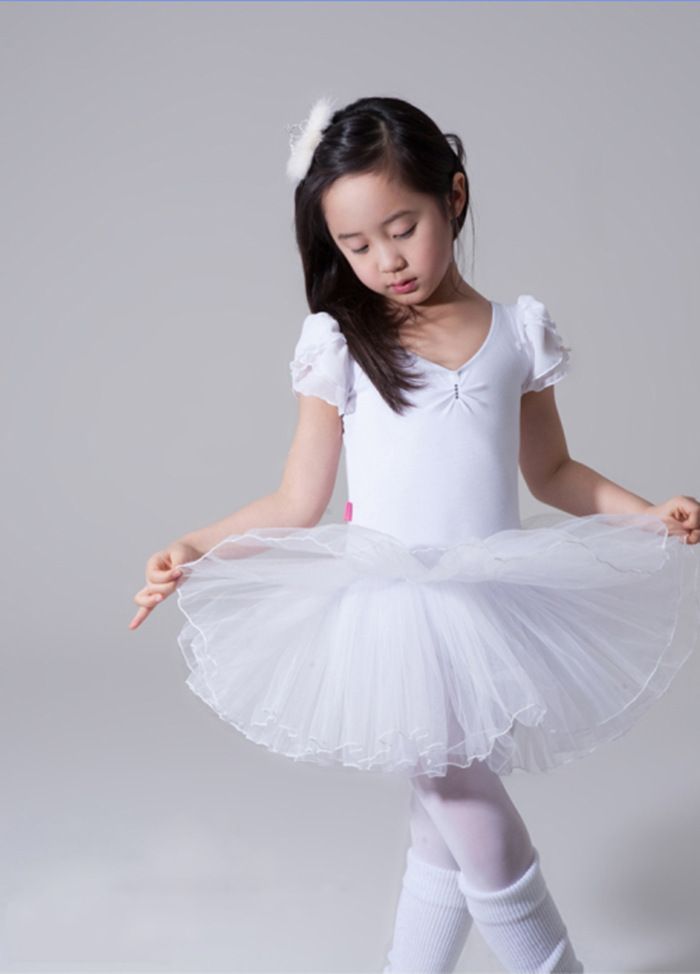 Ballet skirt, children's dance skirt, practice dress, girls' dance dress, performance dress, fluffy skirt, gauze skirt