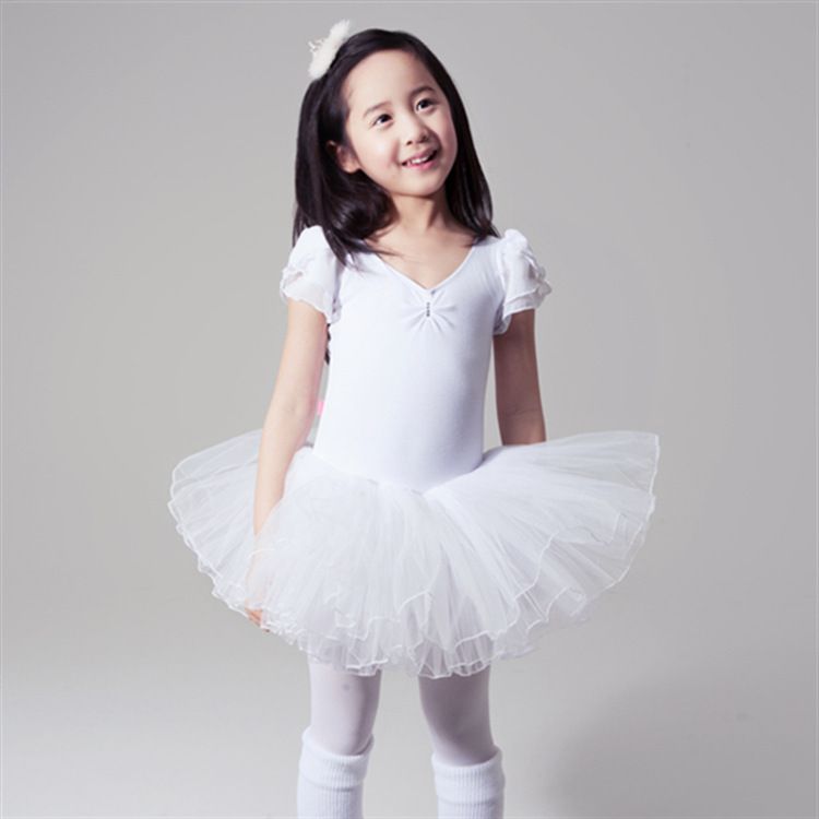 Ballet skirt, children's dance skirt, practice dress, girls' dance dress, performance dress, fluffy skirt, gauze skirt