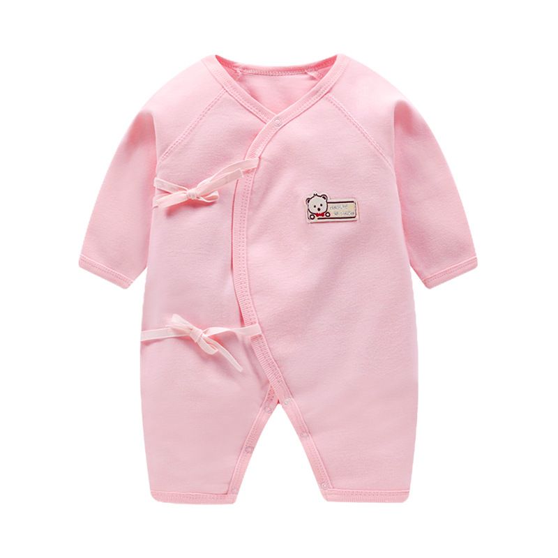 Newborn clothes baby jumpsuit 0-3-6 months pure cotton baby crawling clothes