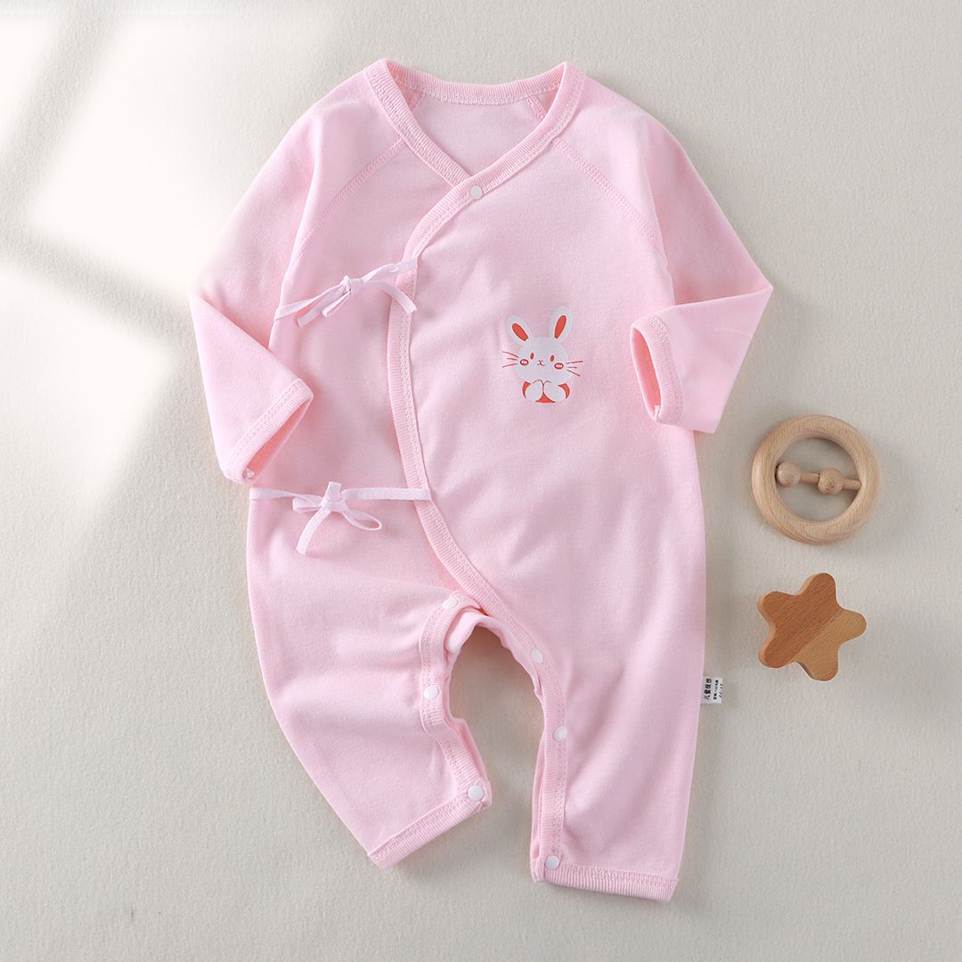 Newborn clothes baby jumpsuit 0-3-6 months pure cotton baby crawling clothes