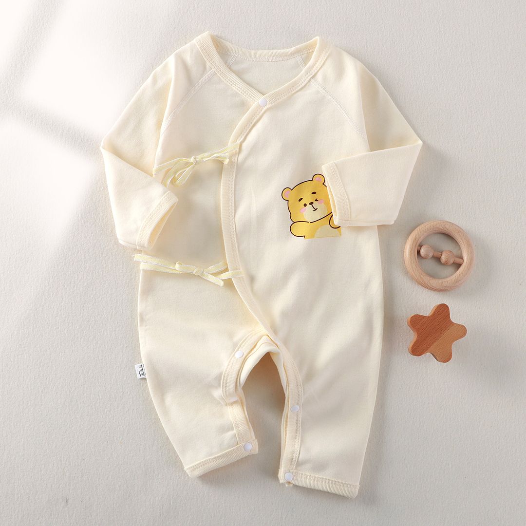 Newborn clothes baby jumpsuit 0-3-6 months pure cotton baby crawling clothes