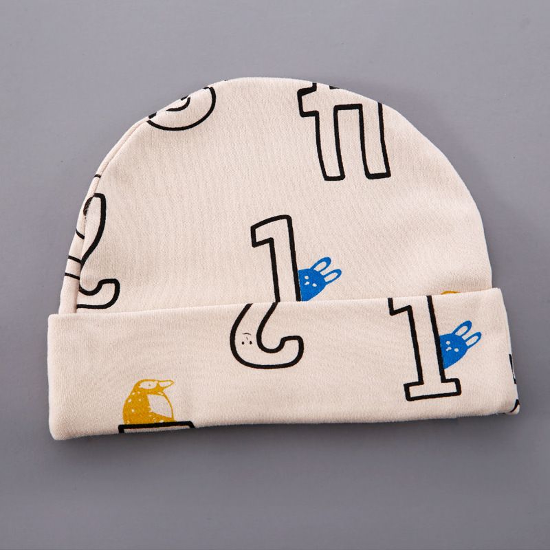 5pcs Baby Hat Cotton Newborn Baby Hat Newborn Baby Hat Male and Female Baby Hats