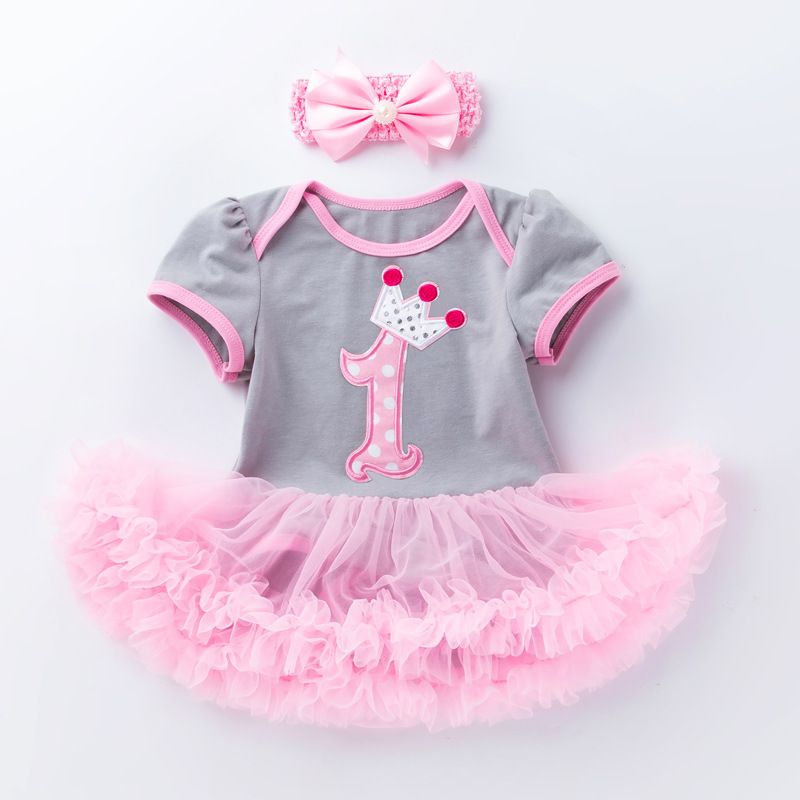 Baby girl dress, children's dress, baby dress, short sleeved dress, baby birthday dress, princess dress