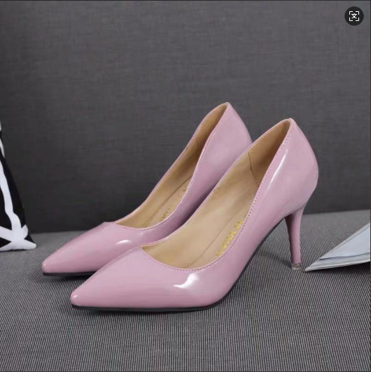 Fine heeled high heels women's shoes career work shallow mouth single shoes